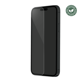 Protecteur d'&eacute;cran en verre tremp&eacute; de qualit&eacute; sup&eacute;rieure (60% verre tremp&eacute; recycl&eacute;) pour Apple iPhone 16, Transparent