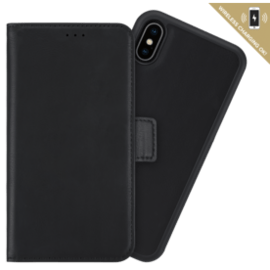 Case Anti-Shock 2-in-1 Magnetic Wallet & Case for Apple iPhone X/XS, Onyx Black