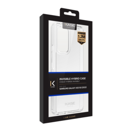 Coque hybride invisible pour Samsung Galaxy A53 5G 2022, Transparente
