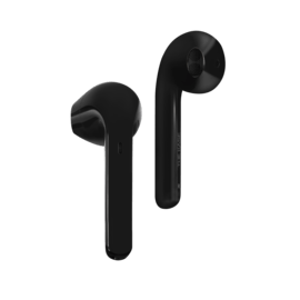 &Eacute;couteurs sans fil Sonik Lite On-Ear avec bo&icirc;tier de chargement, Noir de jais