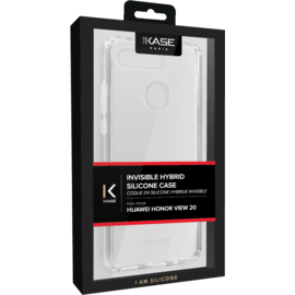 Coque hybride invisible pour Huawei Honor View 20, Transparente