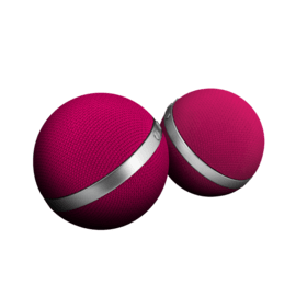 Case Bluetooth Sphere speakers, Pink (one pair)