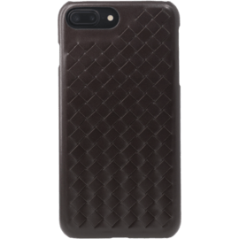 Case Treccia Genuine Leather Case for Apple iPhone 6 Plus/6s Plus/7 Plus/8 Plus, Chestnut Brown