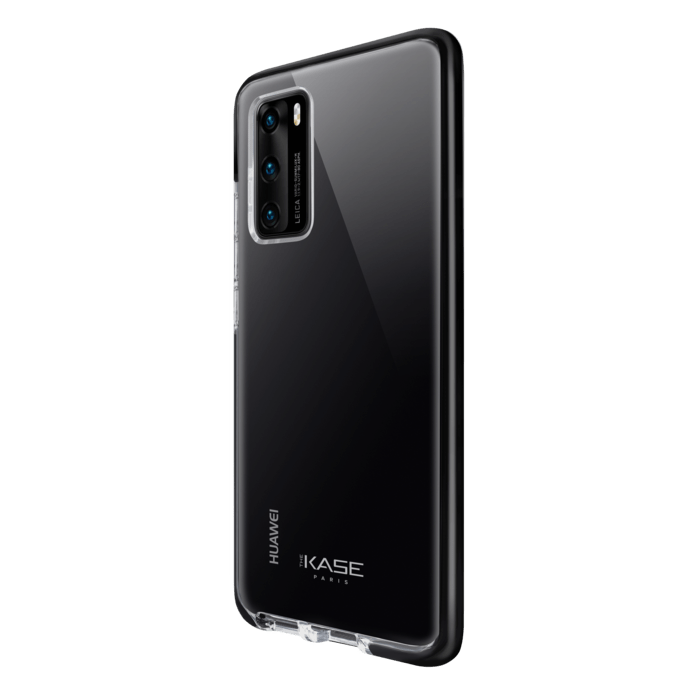 Coque Sport mesh pour Huawei P40, Noir de jais