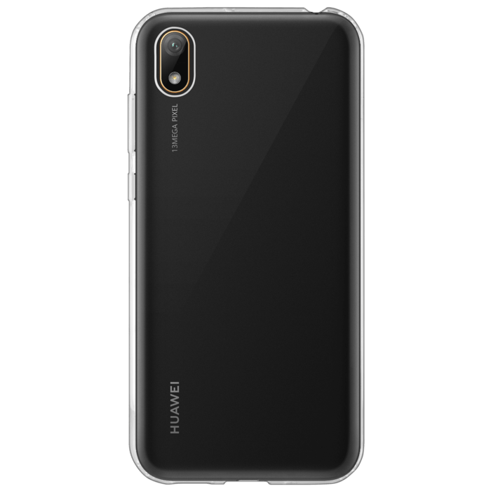 Coque hybride invisible pour Huawei Y5 2019, Transparente