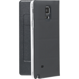 Etui à clapet pour Samsung Galaxy Note 4, Gris acier