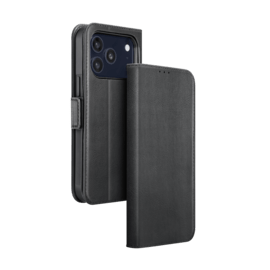 Etui & Coque robuste magnétique 2-en-1 et fabriqué avec un étui en plastique recyclé pour Apple iPhone 17 Pro, Noir Onyx