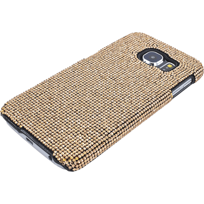 Coque pour Samsung Galaxy S6, Strass Or
