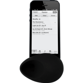 Oeuf Amplificateur de son pour Apple iPhone 4/4S, Noir