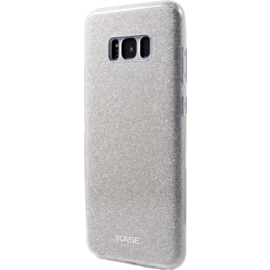 Case Sparkly Glitter Slim Case for Samsung Galaxy S8, Silver