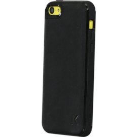 Coque silicone pour Apple iPhone 5C, Daim Noir