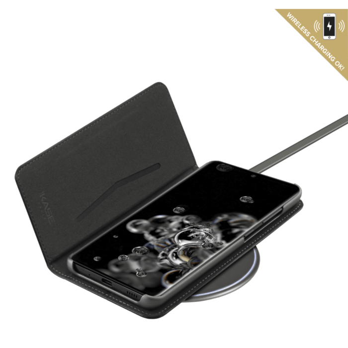Etui et Coque slim magnétique 2-en-1 GEN 2.0 pour Samsung Galaxy S20 Ultra, Noir