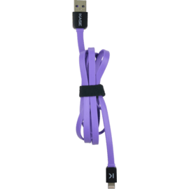 C&acirc;ble Lightning Plat vers USB (1m), Violet Royal