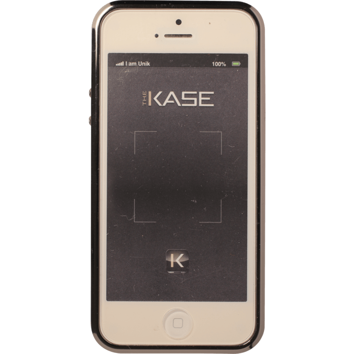 Bumper classique pour Apple iPhone 5/5s/SE, contours strass, Noir