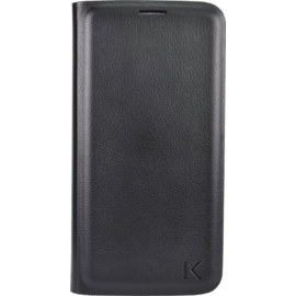 Etui &agrave; clapet pour Samsung Galaxy S6, Noir Cosmos