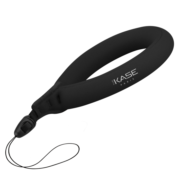 Dragonne flottante universelle en néoprène, noir de jais