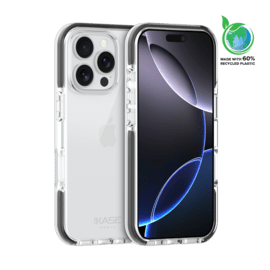 Coque Sport mesh pour 60% de plastique recyclé Apple iPhone 16 Pro, Noir