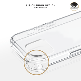 Coque hybride invisible pour Apple iPhone 12 mini, Transparente