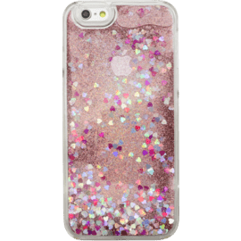 Bling Bling Glitter Case for Apple iPhone 6/6s, Pink Lady