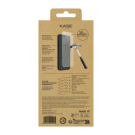 Protecteur d'&eacute;cran en verre tremp&eacute; de qualit&eacute; sup&eacute;rieure (60% verre tremp&eacute; recycl&eacute;) pour Apple iPhone 16 Pro Max, Transparent