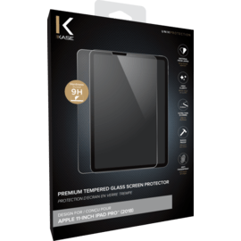 Protection d'écran premium en verre trempé pour Apple iPad Pro 11-pouces , Transparent