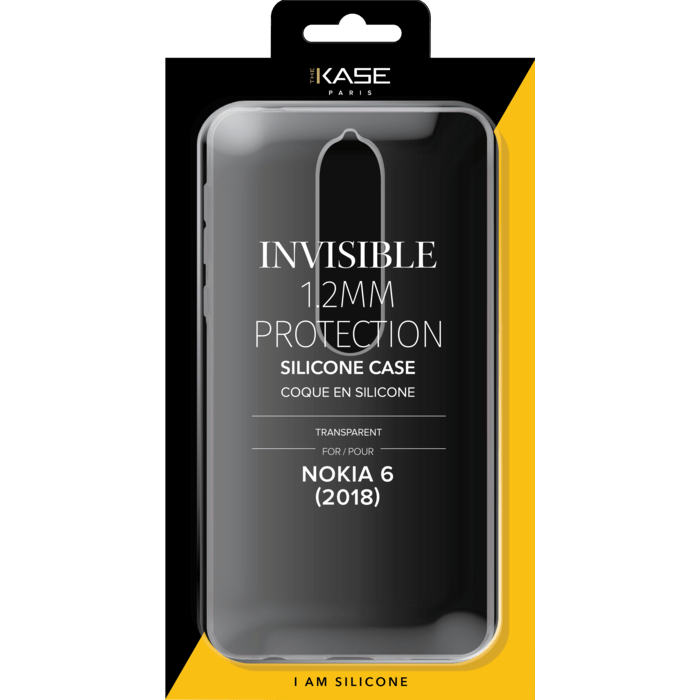 Coque Slim Invisible pour Nokia 6 (2018) 1,2mm, Transparent