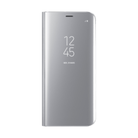 Clear View cover argent avec fonction Stand pour Samsung Galaxy S8
