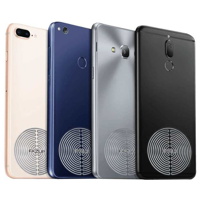 Fazup Patch Anti-Ondes pour Smartphones - Pack Famille (4 pi&egrave;ces)