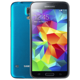 Galaxy S5 mini reconditionn&eacute; 16 Go, Electric Blue and Copper Gold, d&eacute;bloqu&eacute;