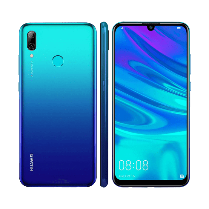 P Smart 2019 reconditionn&eacute; 64 Go, Bleu Aurore, d&eacute;bloqu&eacute;