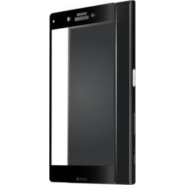 Full Coverage Tempered Glass Screen Protector for Sony Xperia XZ/XZs, Black