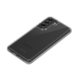 Coque hybride invisible pour Samsung Galaxy S21 FE 5G, Transparent