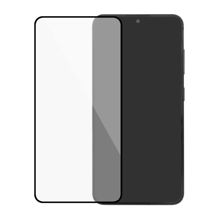 Protection d'&eacute;cran en verre tremp&eacute; (60% verre tremp&eacute; recycl&eacute;) pour Samsung Galaxy S24+ 5G, Noir