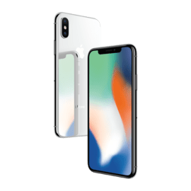 iPhone X reconditionné 64 Go, Argent, débloqué