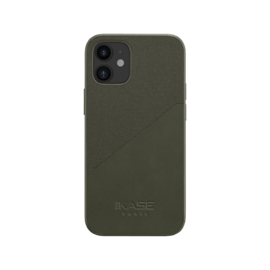 Coque Origami duo pour Apple iPhone 12 mini, Vert camouflage