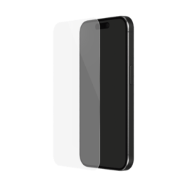 Protecteur d'écran en verre trempé de qualité supérieure pour Apple iPhone 15 Pro, transparent