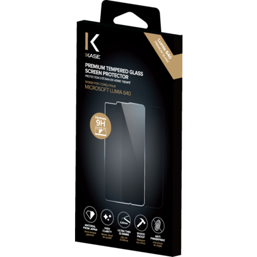 Film Protection écran Verre Trempé 9H Pour Microsoft Lumia 640 - Anti-rayures, Anti-casse, Transparent