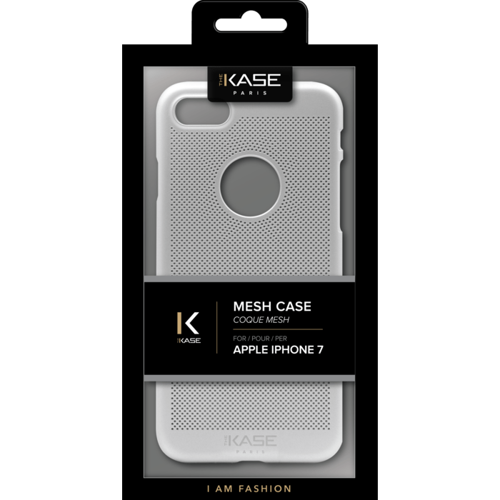 Coque Mesh pour Apple iPhone 7, Argent