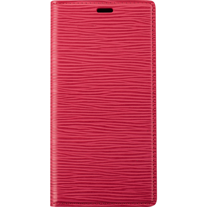 Diarycase 2.0 Etui &agrave; rabat en cuir v&eacute;ritable avec support magn&eacute;tique pour Apple iPhone 11 Pro, Rouge Bordeaux
