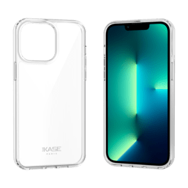 Coque hybride invisible pour Apple iPhone 13 Pro Max, Transparent