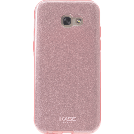 Coque slim pailletée étincelante pour Samsung Galaxy A3 (2017), Or Rose