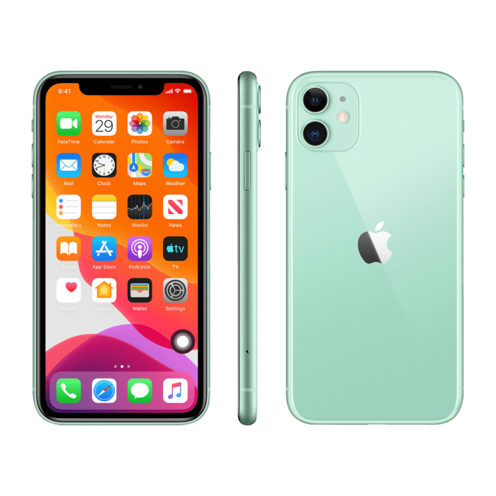 iPhone 11 reconditionn&eacute; 64 Go, Vert, d&eacute;bloqu&eacute;