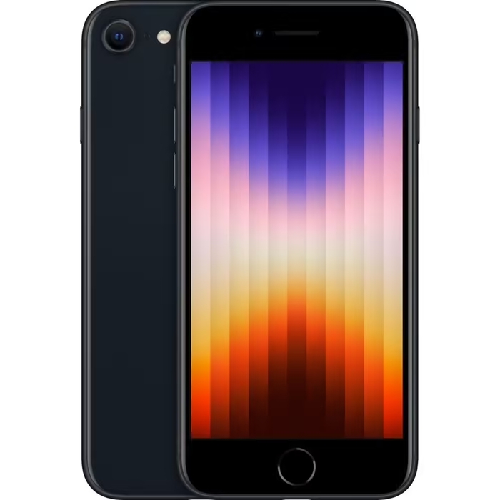 iPhone SE 2022 reconditionné 64 Go, Noir, débloqué