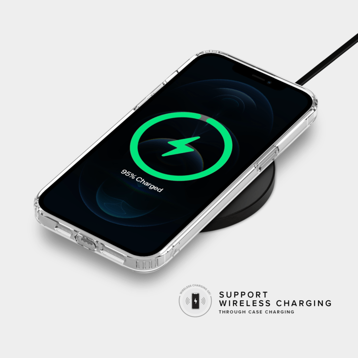 Coque Antichoc hybride invisible for Apple iPhone 12 Pro Max, Transparente