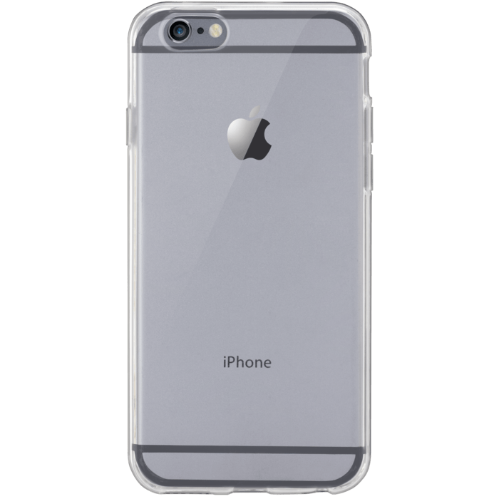 Coque silicone pour Apple iPhone 6/6s, Transparent