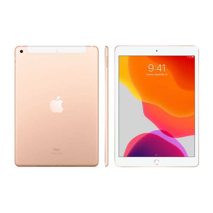 iPad (7th generation) Wifi+4G reconditionn&eacute; 128 Go, Or, d&eacute;bloqu&eacute;