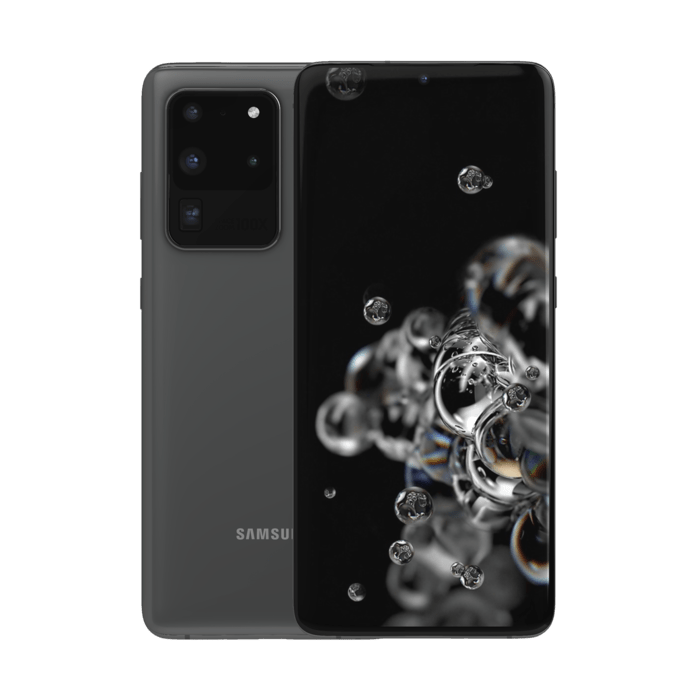 Galaxy S20 Ultra reconditionn&eacute; 128 Go, Gris Cosmique, d&eacute;bloqu&eacute;