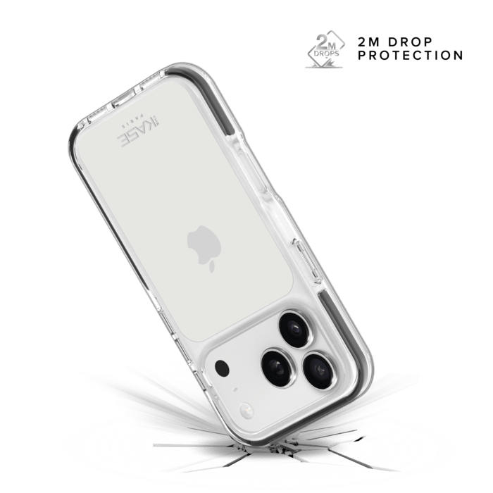 Coque Sport mesh pour 60% de plastique recycl&eacute; Apple iPhone 17 Pro, Noir