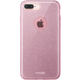 (Edition sp&eacute;ciale) Coque slim&nbsp;paillet&eacute;e &eacute;tincelante pour Apple iPhone 8 Plus, Or Rose