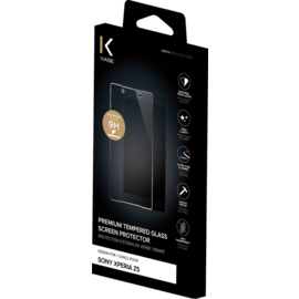 Protection d'&eacute;cran premium en verre tremp&eacute; pour Sony Xperia Z5, Transparent